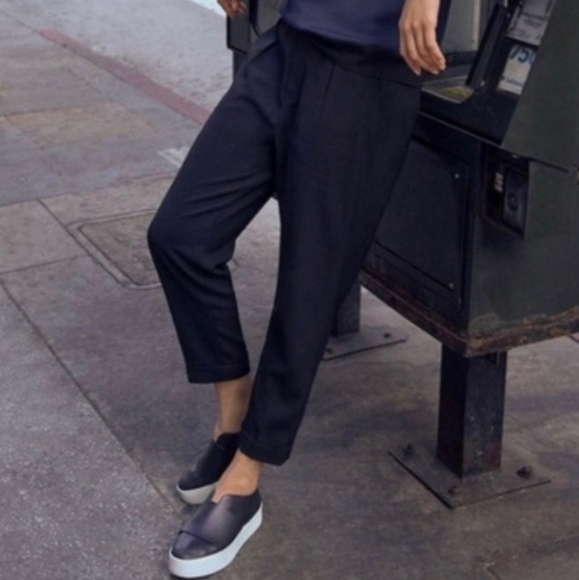 Vince Shoes |Wallace Platform Leather Sneaker Black Size 5.5| Color: Black - Picture 7 of 7